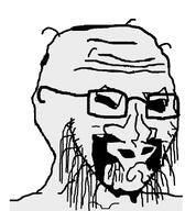 black_eyes glasses grey_skin hair husk open_mouth variant:soyak // 689x788 // 48.8KB