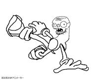 animated ext=gif game glasses open_mouth plants_vs_zombies poyopoyo sonic_lost_world sonic_the_hedgehog soy soyjak tooth variant:ailased_nigger zombie // 400x339 // 282.8KB