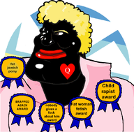 awards brody_foxx closed_mouth map_(pedophile) nigger pedophile red_lips slavic slavic_paganism slavshit subvariant:mexiaryan vantablack variant:meximutt yellow_hair // 886x872 // 120.2KB