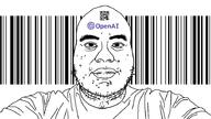 barcode chatgpt closed_mouth clothes fat open_ai qr_code soyjak stubble variant:unknown // 910x512 // 22.4KB