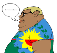 argentina blond brown buenos_aires closed_mouth nigger shitskin speech_bubble subvariant:branigger subvariant:branigger_side text variant:brandon yellow_hair // 1024x962 // 92.0KB