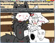 anti_furry changed faggot faggots furfag kiwifarms nate nazi_flag nigger niggers raid variant:gapejak variant:markiplier_soyjak // 1034x815 // 305.6KB