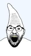 beard bloodshot_eyes cross_eyed ear forehead_lines glasses open_mouth soyjak stubble variant:cirrus yellow_teeth // 800x1450 // 46.9KB