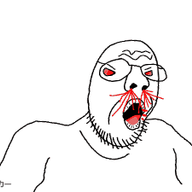 animated ext=gif rage soyjak variant:npestajak // 400x225 // 283.9KB