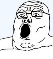 artist:hellcat glasses hd open_mouth redraw soyjak stubble template transparent_background variant:tony_soprano_soyjak // 707x780 // 8.2KB