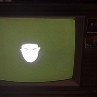 3d animated crt glasses internet_is_leaking irl soyjak spinning subvariant:chudjak_front television variant:chudjak // 600x338 // 7.9MB