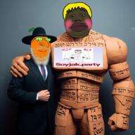 brown_skin froot golem jewish_nose nate nigger subvariant:hunky_twink_sex_machine variant:alicia variant:gapejak // 1024x1024 // 1.1MB