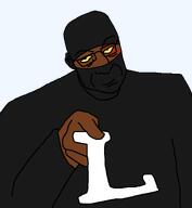balaclava brown_skin clothes holding_object kratos l meta:namefags slopjak variant:ljak warrior-z_(user) yellow_sclera // 1080x1170 // 26.5KB