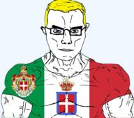 axis fascism fascist_italy italy kingdom_of_italy subvariant:muscular_chud variant:chudjak // 533x468 // 231.2KB