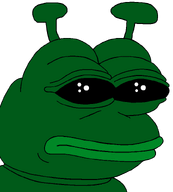 alien amphibian antenna black_eyes closed_mouth frog green_lips green_skin nas:pepe neutral pepe pepe_the_frog transparent_background // 720x800 // 14.8KB