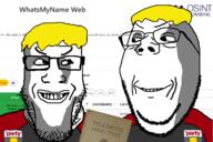 are_you_soying_what_im_soying badge dox nate ominous osint soyjak_party subvariant:wholesome_soyjak variant:gapejak variant:markiplier_soyjak yellow_hair // 1200x800 // 170.5KB