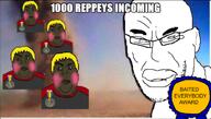 1000 Hunky_twink_sex_machine award baited_everyone_award black_skin closed_mouth glasses hurricane meta:tagme nigger reply reppey shitskin stubble variant:alicia variant:unknown yellow_hair // 789x446 // 570.7KB