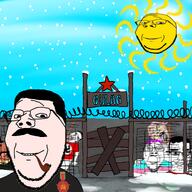 astolfo capitalism communism drawn_background faggot femboy gulag joseph_stalin multiple_soyjaks nazism red_shambhala sichelrad skyy soviet_union stalinism subvariant:chudjak_front subvariant:wholesome_soyjak sun toss tranny variant:bernd variant:chudjak variant:gapejak variant:meximutt // 2048x2048 // 2.2MB