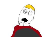blonde_hair_ glasses hair nate nate_higgers open_mouth soyteen stubble variant:feralpoop variant:poopson white_background white_skin yellow_hair // 316x243 // 10.1KB