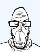 beard glasses serious subvariant:euromutt template transparent_background variant:markiplier_soyjak // 590x796 // 15.5KB
