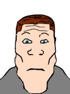 bj_blazkowicz blue_eyes brown_hair closed_mouth hair id_software judaism neutral soyjak subvariant:neutralplier variant:markiplier_soyjak video_game white_skin wolfenstein // 600x800 // 7.2KB