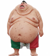 barefoot flag flag:mexico hair man_tits meta:ai_generated mustache realistic shirtless subvariant:endmutt variant:meximutt // 960x1088 // 1.6MB