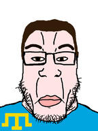 astrofene_(namefag) brown_eyebrows brown_eyes brown_hair closed_mouth crimean_tatar flag:crimean_tatar glasses hair lips merge neutral pale_skin soyjak stubble subvariant:chudplier variant:chudjak variant:markiplier_soyjak white_skin // 600x800 // 176.1KB