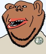 1609 1898 amerimutt black_sclera brown_skin clothes ear flag flag:staten_island lips mutt new_york new_york_city open_mouth soyjak staten_island stubble subvariant:impish_amerimutt tan_shirt transparent_background united_states variant:impish_soyak_ears // 598x709 // 51.9KB