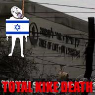 ack ack! crying flag:israel full_body jews kike mass_shooter massacre pittsburgh_synagogue_shooting robert_bowers rope tear tkd transparent_background variant:bernd // 1080x1080, 17.6s // 25.6MB