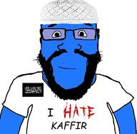 arab blue_skin calm flag i_hate islam kaffir kuffar meta:tagme shahada subvariant:science_lover taqiyah variant:markiplier_soyjak // 802x784 // 162.9KB