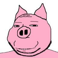 animal ear eyelids pig small_eyes snout soyjak stubble subvariant:massjak subvariant:wholesome_soyjak variant:gapejak // 600x600 // 10.9KB