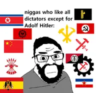 beard china dprk falangism fasces flag francisco_franco glasses hair hairy larp larping n-word nazbol nigga political_sperging strasserism variant:feraljak yugoslavia // 1656x1608 // 732.2KB
