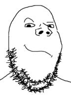 closed_mouth smile smirk smug soyjak stubble variant:gapejak // 600x800 // 17.2KB