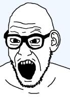 UFCjak bald black_eyes black_glasses black_sclera crazy ear eyebrows fight fighter gaping_mouth glasses mouth mouth_open muscles open_mouth strong stubble teeth teeth_showing template transparent_background ufc variant:unknown white_skin white_teeth wrestling youtube youtube_thumbnail // 637x880 // 33.1KB