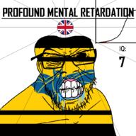 angry animal bald bat bell_curve black_eyes black_hole black_sclera brecknockshire british clenched_teeth closed_mouth country cracked_teeth drool ear flag flag:brecknockshire flag:united_kingdom glasses hair iq iq_bell_curve mustache nightmare_fuel no_pupils profound_mental_retardation retard soyjak stubble text united_kingdom variant:feraljak wales wrinkles // 1024x1024 // 86.5KB