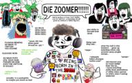 2010s 4chan ToonSoy_(NameFag)_has_a_lovehate_relation_ship_with_zoomers among_us anime autism award baby bluey brawl_stars caca deformed emo_hair flag:palestine friday_night_funkin' garten_of_banban gen_alpha greentext grimace_shake hair john_pork millenial nettspend nigger ohio pizza_tower quandale_dingle scott_the_woz skibidi_toilet subvariant:nathaniel the_amazing_digital_circus tiktok variant:bernd variant:feraljak variant:gapejak variant:ppp variant:shirtjak video_game yotsoyba zoomer zoomer_hair // 2452x1551 // 1.8MB