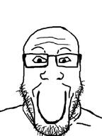 glasses happy meta:tagme stubble variant:markiplier_soyjak // 500x667 // 99.3KB