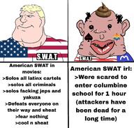 americuck amerimutt cartel columbine subvariant:mexiaryan swat variant:meximutt yakuza // 1232x1172 // 428.7KB