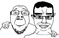 chud_troon_alliance friendship glasses meta:tagme smile subvariant:chudjak_front template variant:bernd variant:chudjak // 834x541 // 33.8KB