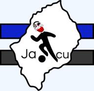 ack black_text bloodshot_eyes crying distorted dribbling glasses hair hitler_mustache jartycuck lefa lesotho lesotho_football_association logo looking_at_you mustache noose player red_eyes red_lips rent_free rope running slopjak soccer soccer_ball soyjak stickman subvariant:chudjak_front subvariant:jartycuck suicide text transparent variant:chudjak water // 1200x1158 // 96.1KB