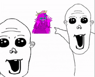 admin animated dance ear ext=gif mouth_open oh_my_god_she_is_so_attractive one_tooth quote quote_(user) quote_admin subvariant:two_pointing_vlodsons tongue_out variant:two_pointing_soyjaks variant:vlodson white_background // 800x650 // 687.2KB