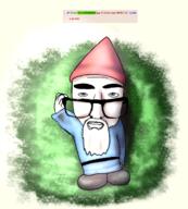 arm art beard closed_mouth clothes drawfag drawing full_body glasses gnome hand hat leg lips request robe shoe soyjak variant:sobot // 1200x1330 // 1.8MB
