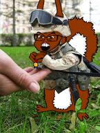 animal ear fur meta:tagme red_squirrel series:animaljaks shading soldier soyjak squirrel squirreljak subvariant:feralsquirrel variant:feraljak // 465x615 // 595.4KB