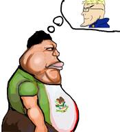artist:romanian_schizo blue_eyes brown_skin clothes european_union eyes_like_the_o-o-cean fat fat_ass hoodie mexico meximutt obese side_view subvariant:euroaryan subvariant:meximutt_side ugly variant:markiplier_soyjak variant:meximutt yellow_hair // 898x986 // 121.2KB