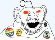 angry antenna ear open_mouth orange_eyes reddit stubble subvariant:jared variant:feraljak // 900x650 // 100.7KB