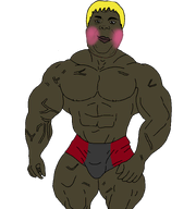 black_skin buff bvll muscles smile standing strong subvariant:hunky_twink_sex_machine variant:alicia // 1494x1594 // 160.9KB