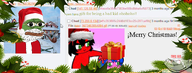 amphibian animated bury_ebil_gril bury_pink_gril christmas christmas_hat crying_blood ext=gif frog holiday kuz nas:pepe pepe_the_frog pipe variant:impish_soyak_ears // 958x364 // 469.5KB