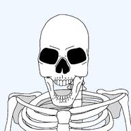 arm bone open_mouth ribcage series:skeletonjaks skeleton skull soyjak template transparent_background variant:slitherjak // 1024x1024 // 29.8KB