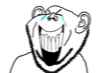 crying laughing mouth_open tear variant:impish_soyak_ears // 1440x1080 // 167.7KB