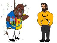 algeria bug closed_mouth country fart fly hanging meta:hi_janny op_is_a_retarded_lazy_faggot_for_not_tagging_his_own_shit open_mouth poop poopy snca stink_lines stinky sun tree tuareg variant:bernd variant:chudjak variant:shotjak // 833x626 // 301.9KB