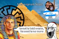 2soyjaks aryan aryan_chad blue_eyes crying egypt hanging hebrew historical israel israeli jewish_nose jewish_star jews kike pharaoh pyramids rope sonnenrad symbol tkd variant:bernd variant:cryboy_soyjak white_skin // 1200x800 // 1.6MB