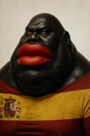 fat fat_nigger flag:spain meta:ai_generated morbidly_obese obese red_lips spain subvariant:morbidmutt variant:meximutt // 1024x1536 // 2.8MB