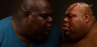 Astrofene_(namefag) Warrior-Z(user) ai_generated blue_shirt brown_skin clothes crimean_tatar fat islam kissing large_lips realistic variant:meximutt video // 720x352, 3.7s // 229.0KB