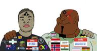 2soyjaks autism badge batman bbc bbw blue_eyes bnwo brown_hair clubs commie communism doom fat_fetish flag:australia flag:fat_fetish flag:h3konfederacy flag:india flag:iraq flag:lgbt_pride_flag flag:taliban flag:transgender_pride_flag friday_night_funkin' h3k_(user) h3kike hand hello_my_name_is_(sticker) kratos meta:namefags minecraft queen_of_spades revjak rlcraft rule34 shabbos shitskin shroom shroomcuck skibidi_toilet soyjak_forum subvariant:mexiaryan trend:slopjak variant:meximutt variant:skajyosjak warrior-z_(user) yellow_sclera // 3200x1700 // 501.0KB