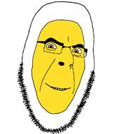 egg food glasses looking_at_you smile soyjak stubble variant:cobson yellow_eyes yellow_skin // 1001x1182 // 56.0KB